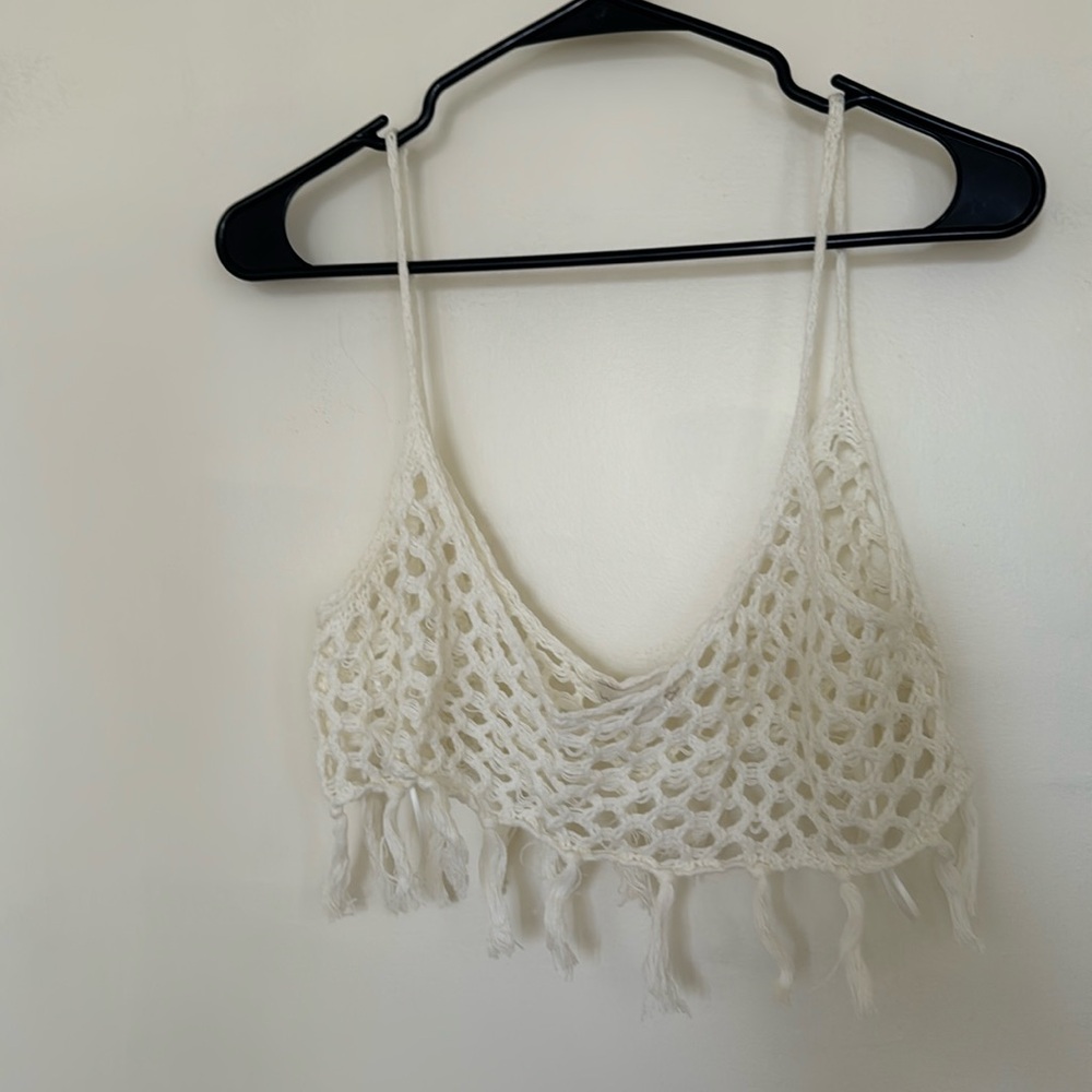 knitted bralette